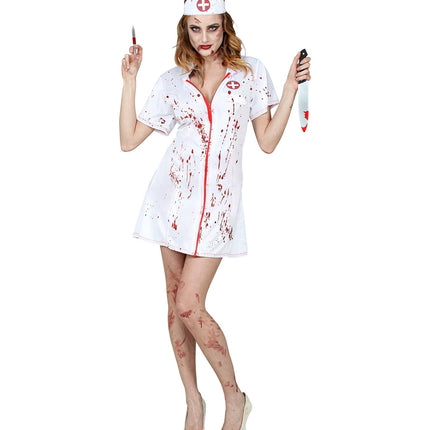 Zombie verpleegster jurk dames Dana