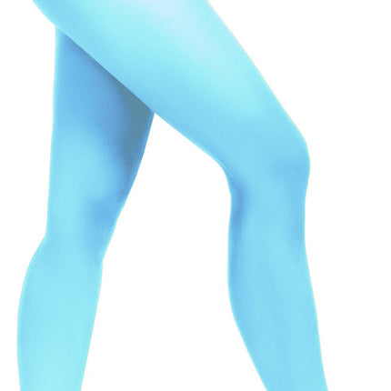 Licht blauwe disco panty
