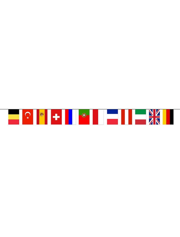 Vlaggenlijn 5m Europese landen rechthoek