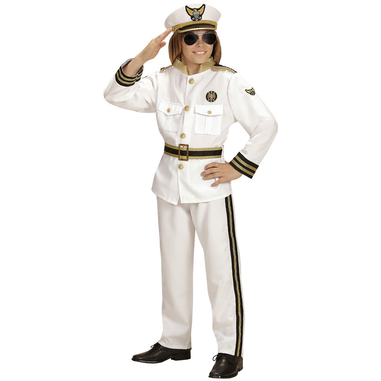 Marine kapitein kostuum kind