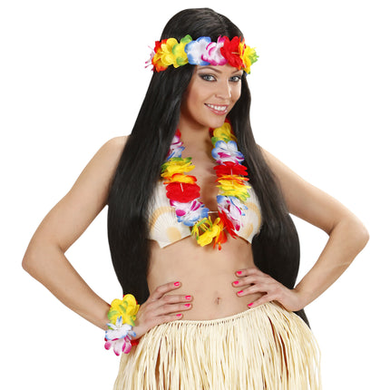 Hawaii slinger verkleedset Fleur