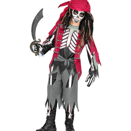 Piraten pak Kapitein kinderen