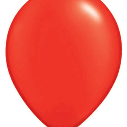 Rode latex ballonnen 100st.