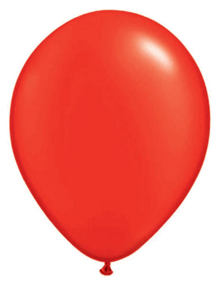 Rode latex ballonnen 100st.