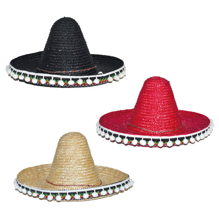 Mexicaanse sombrero kind  25cm