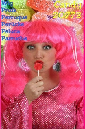 Barbie pruik Candy