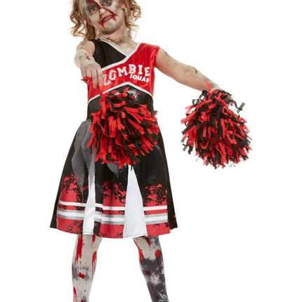 Zombie cheerleader kostuum Janneke