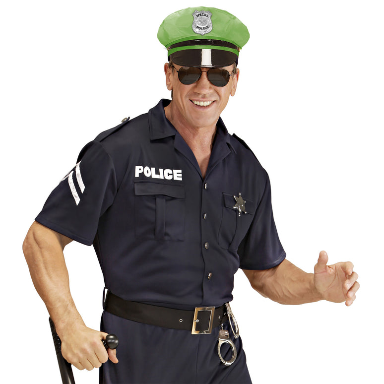 Politiepet neon groen