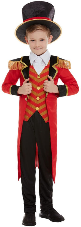 Circus directeur kostuum jongen