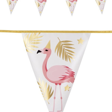 Vlaggenlijn  Flamingo 4 meter
