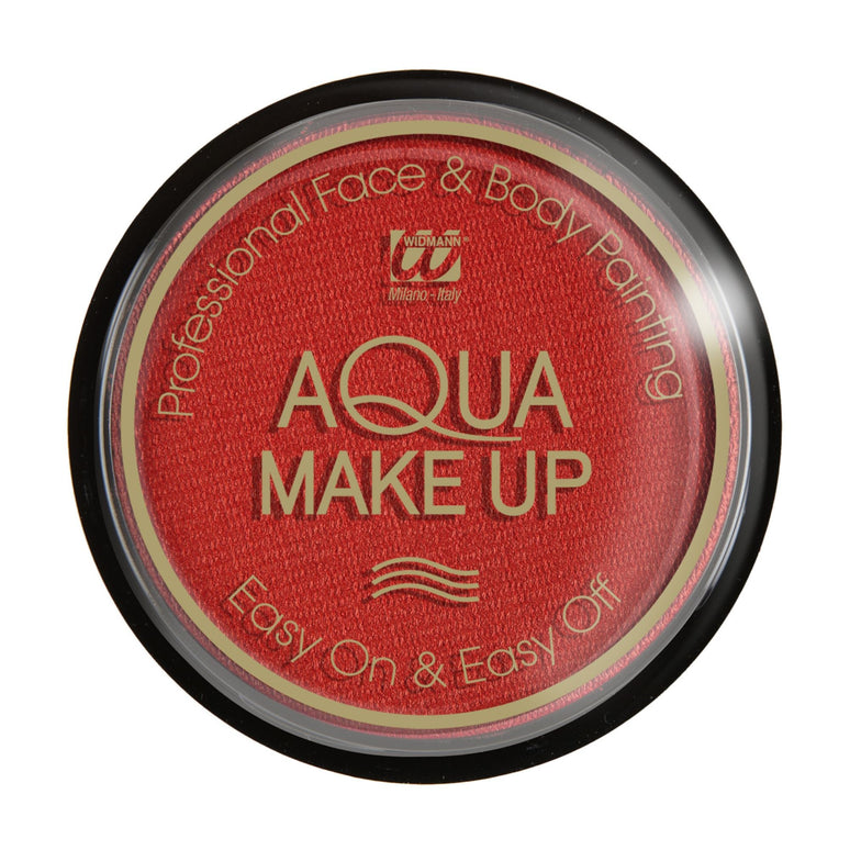 aqua make-up metalic 15gr rood