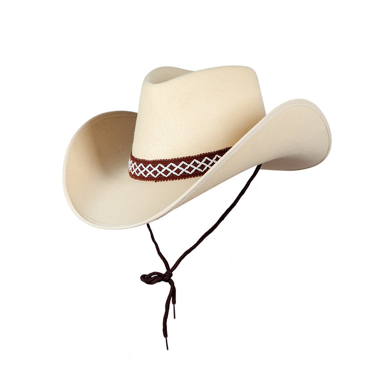 Texaanse cowboyhoed in zandkleur