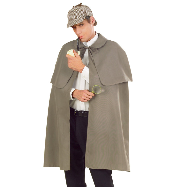 Sherlock Holmes cape kostuum