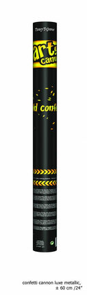 Confetti kanon goud top kwaliteit 60cm