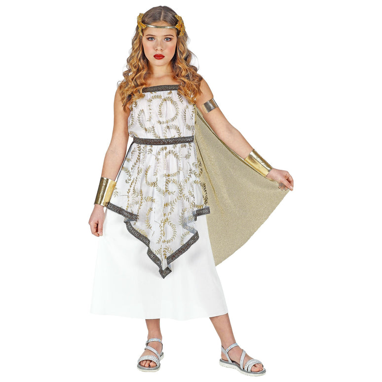 Griekse godin jurk voor kinderen