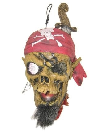 Piraten decoratie hoofd schedel piraat