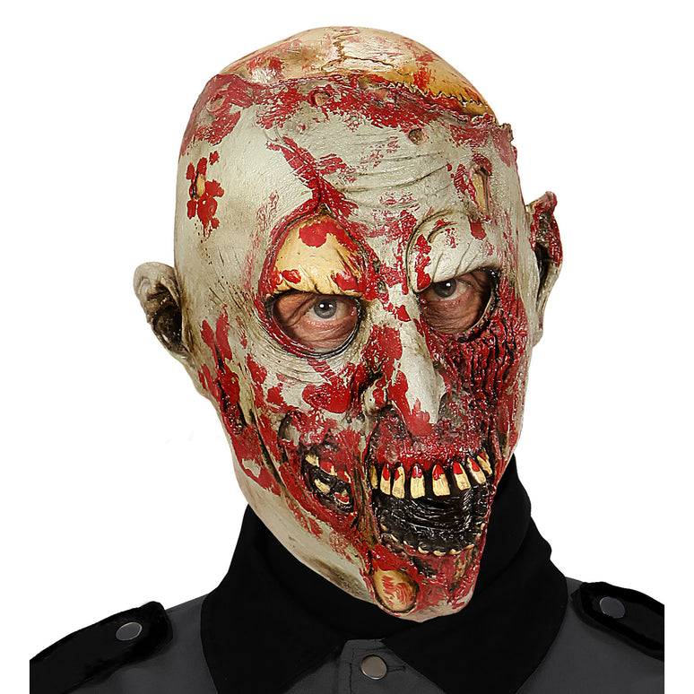 Bloedstollend eng Zombiemasker
