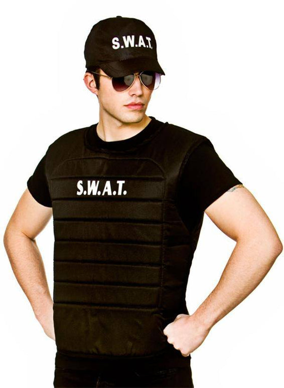 S.W.A.T. vest met cap