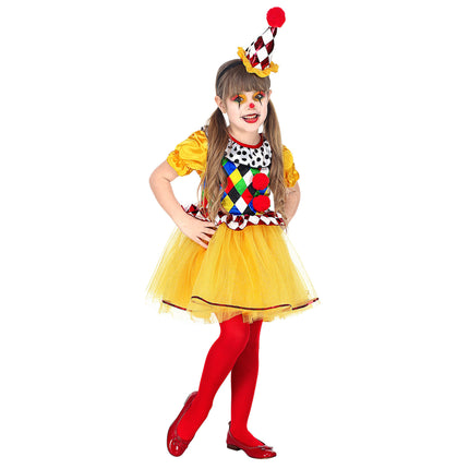 Clown kostuum Vera meisje