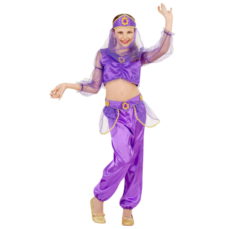 Arabische haremdanseres kostuum Mervet kind