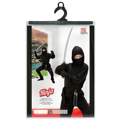 Ninja pak zwart kind goedkoop
