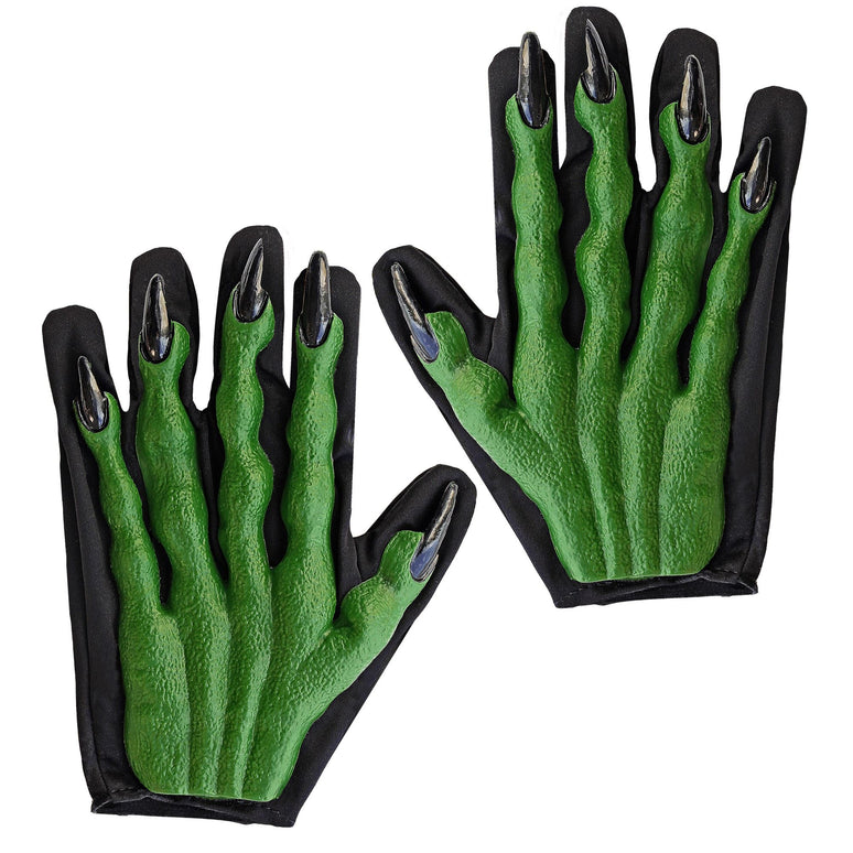 Heksen handschoenen groen