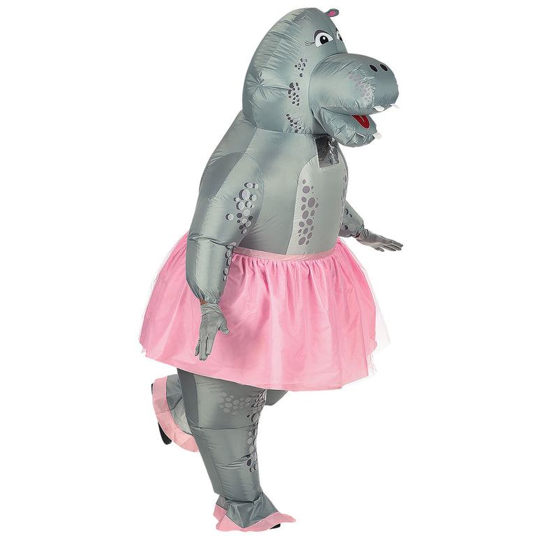Grappig Nijlpaard ballerina kostuum