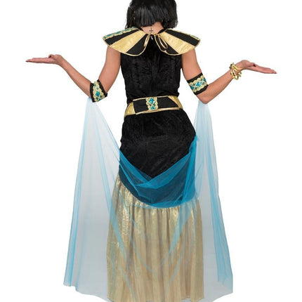 Cleopatra kostuum Egypte zwart