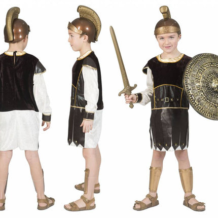 Romeinse soldaat pak Crixo  jongen