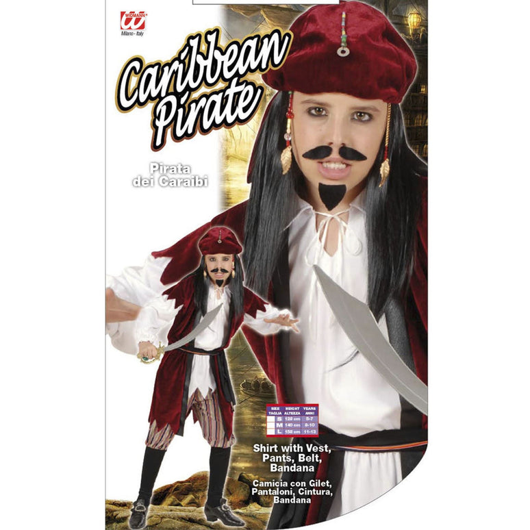 Caribisch piratenpak kinderen