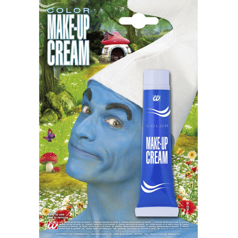 tube make-up blauw