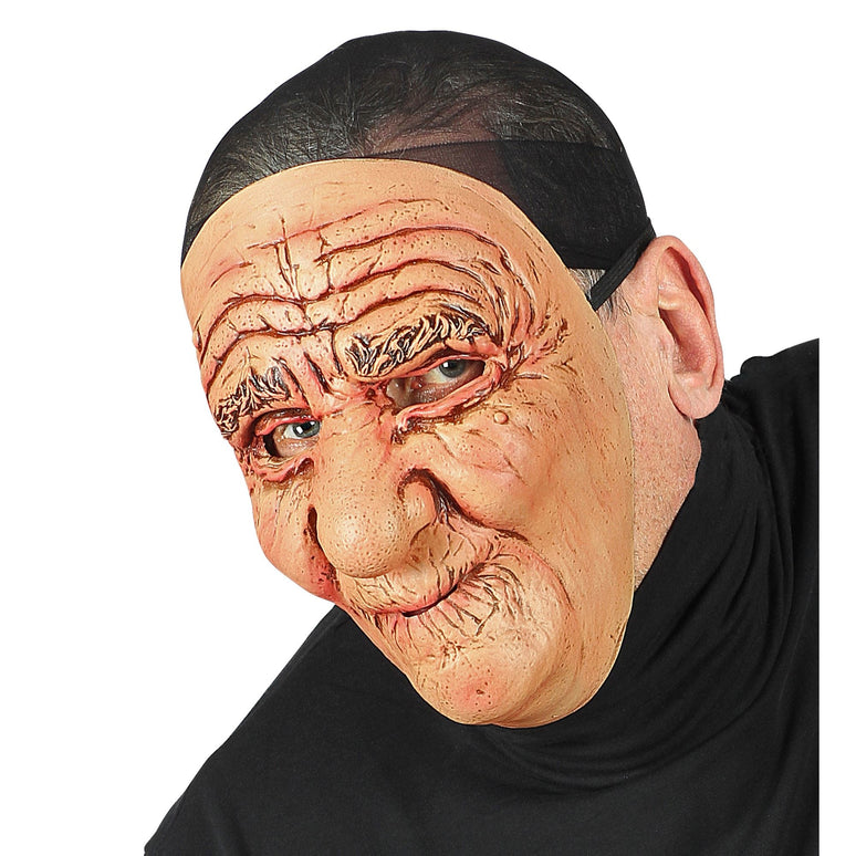 Half gezichtsmasker oude man