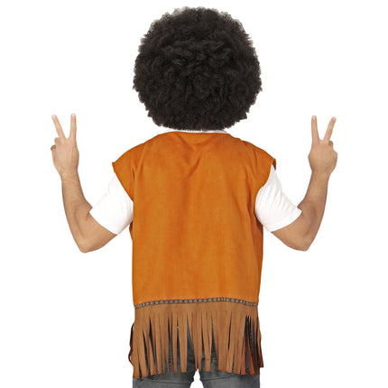 Hippie vest voor volwassenen
