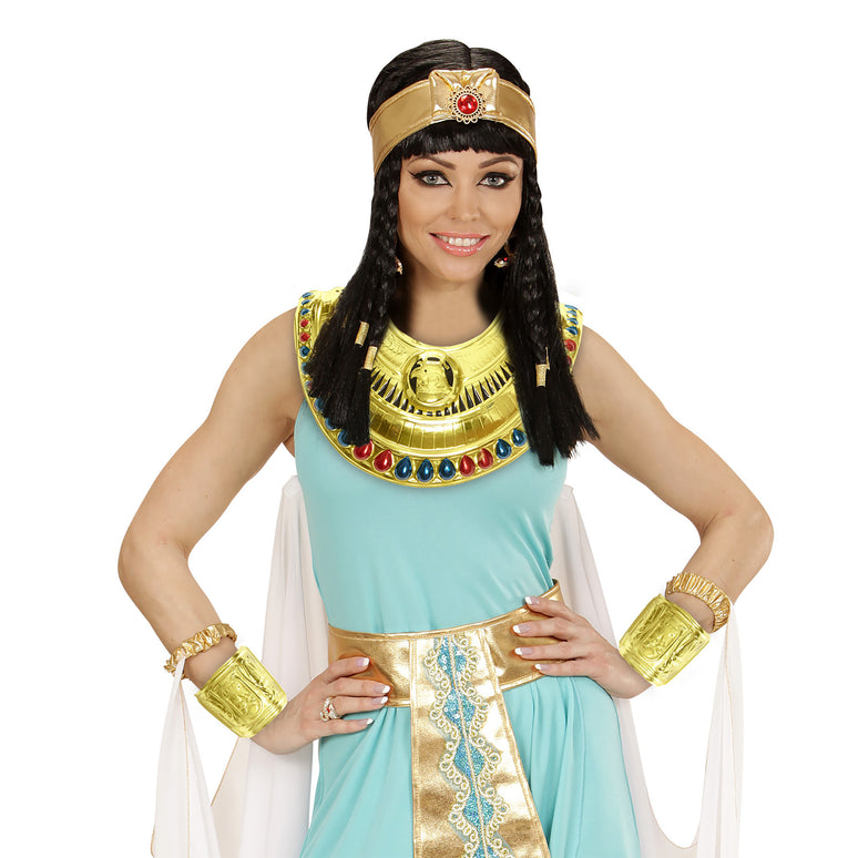 Cleopatra verkleedset Egypte