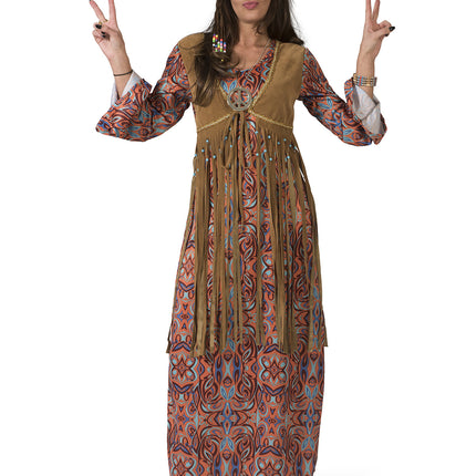 Hippie jurk kostuum Elsemieke