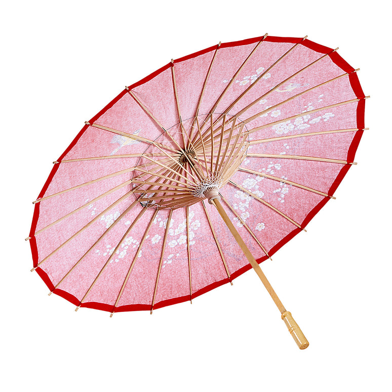 Oosterse Paraplu Rijstpapier, Rood