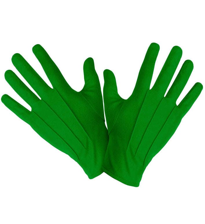 Groene handschoenen