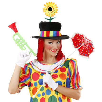Clownshoed met bloem Dolly