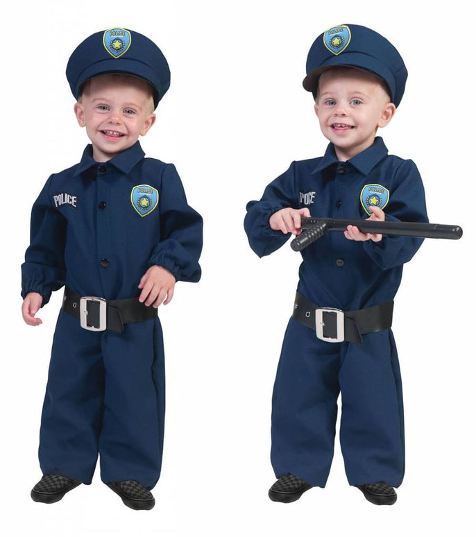 Baby politiepakjes voor carnaval