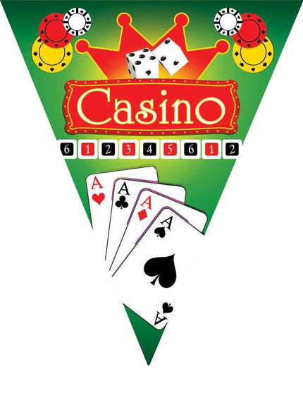 Vlaggenlijn casino 5mtr