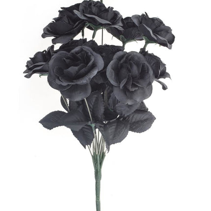 Zwarte rozen boeket
