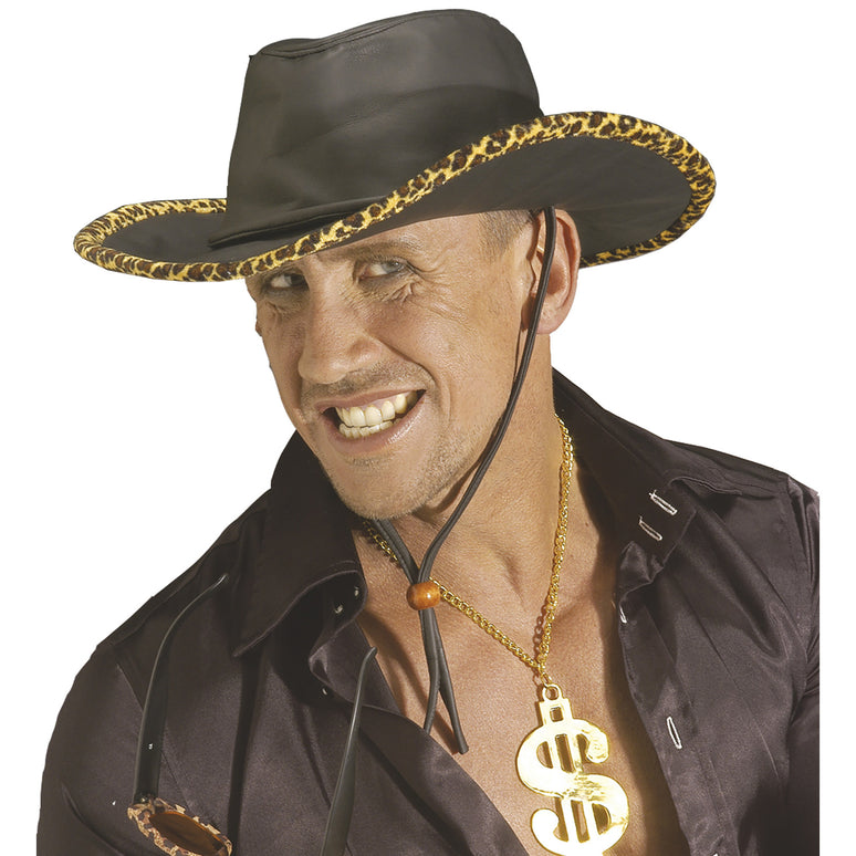 Pooier hoed Dandy cowboy met print