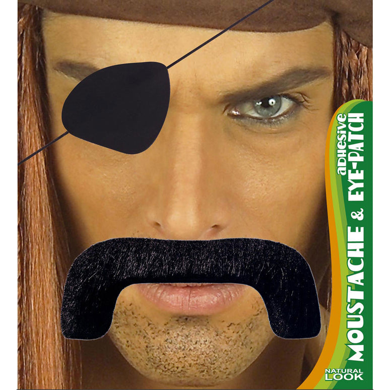 Piraten snor nep met ooglap