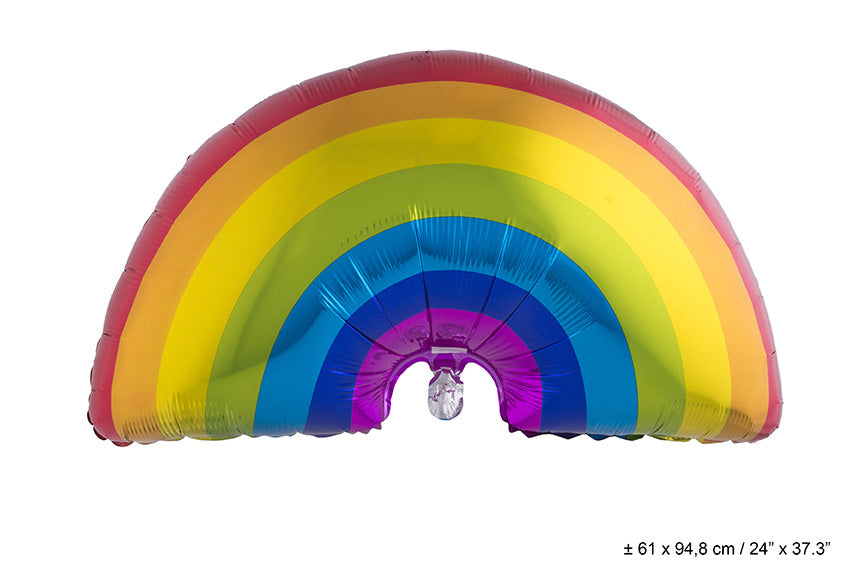 Folie ballon regenboog