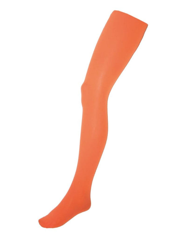 Panty neon oranje dames