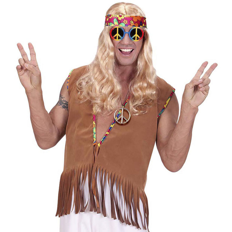 Hippie ketting peace Pearl
