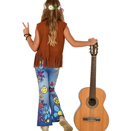 Hippie broek kinderen 70's