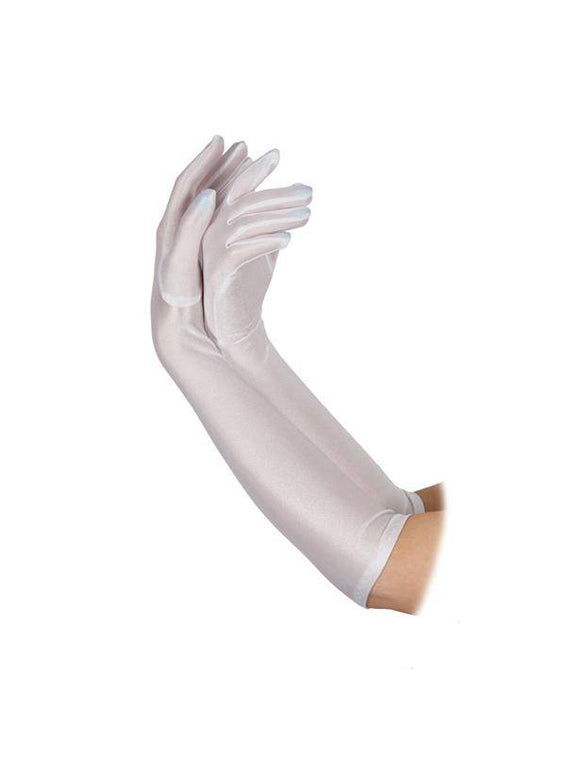 Lange handschoenen wit