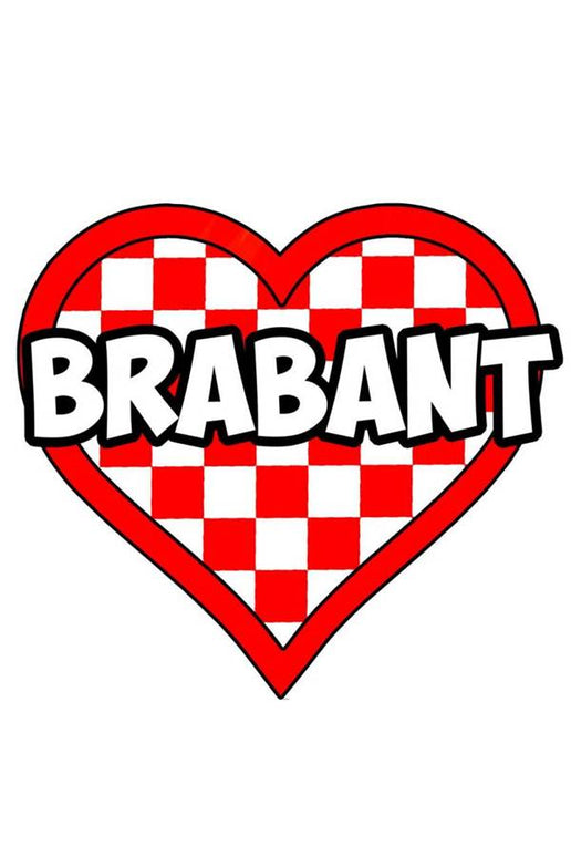 Applicatie Brabant hart 7 cm hoog