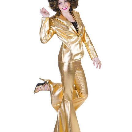 Gouden disco jasje Fever dames